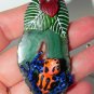 Stuck On You, Frog on Agate Necklace