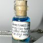 Tiny Sea Turtle Bottle Necklace