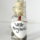All Men Must Die Bottle Necklace