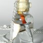 All Men Must Die Bottle Necklace