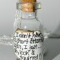 Oh, Look a Squirrel! Bottle Necklace