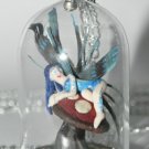 Castalia-Fey, Glass Dome Necklace,Bottle Necklace