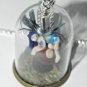 Castalia-Fey, Glass Dome Necklace,Bottle Necklace