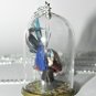 Castalia-Fey, Glass Dome Necklace,Bottle Necklace