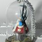 Castalia-Fey, Glass Dome Necklace,Bottle Necklace