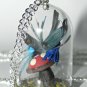 Castalia-Fey, Glass Dome Necklace,Bottle Necklace