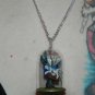 Castalia-Fey, Glass Dome Necklace,Bottle Necklace