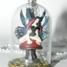 Maurelle-Fey Glass Dome Necklace,Bottle Necklace