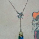 Home by the Sea, Boat Anchor Lariat, Bottle Necklace