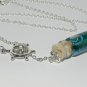 Home by the Sea, Boat Anchor Lariat, Bottle Necklace
