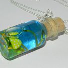 Itsy Bitsy Polka Dot Bikini,Bottle Necklace