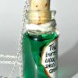 A Flash of Wildfire!Necklace, Bottle Necklace