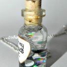 I Wear My Sunglases at Night, Bottle Necklace
