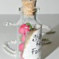 Strawberry Fields Necklace, Bottle Necklace