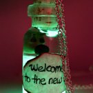 Welcome to the New Age,Gas Mask Necklace,Bottle Necklace