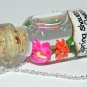 Spring Showers Bring May Flowers, Bottle Necklace