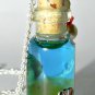 Just Keep Swimming Clown Fish Necklace, Bottle Necklace