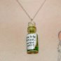 Dark Side of the Pickle Bottle Necklace