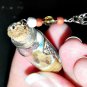 Footprints in the Sand Bottle Necklace