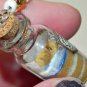 Footprints in the Sand Bottle Necklace
