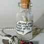 Second Star to the Right! Bottle Necklace