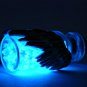 Castiel's Glowing Grace Angel Wings, Bottle Necklace