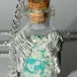 Castiel's Glowing Grace Angel Wings, Bottle Necklace