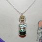 Down the Rabbit Hole, Fairy Tale Inspired, Bottle Necklace