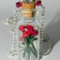 Roses Are Red, Violets Are Blue, Bottle Necklace