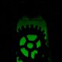 Steampunk Cogs, Glow in the Dark Bottle Necklace