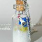 Blast to the Moon! Space Shuttle Bottle Necklace