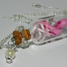 Tiny Dancer, Ballerina Slippers, Bottle Necklace