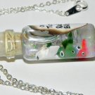 One Fish, Two Fish, Fishies Bottle Necklace