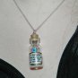 Take Me Up in the Sky! Hot Air Balloon Bottle Necklace