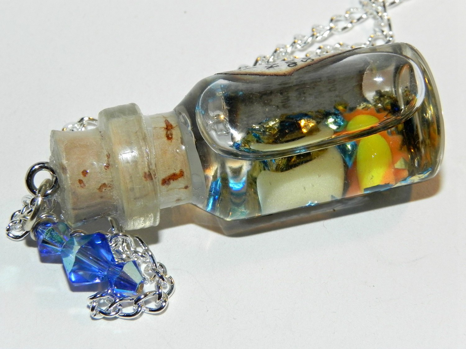 Among the Stars, Glows in the Dark! Bottle Necklace