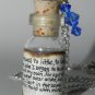 Among the Stars, Glows in the Dark! Bottle Necklace