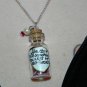 Snail Mail, Mini Snail with Love Letter,Bottle Necklace