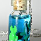 Here Fishy, Fishy, Fishy! Bottle Necklace