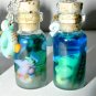 Baby Seahorse with Floating Toy, Bottle Necklace