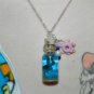 Baby Seahorse with Floating Toy, Bottle Necklace