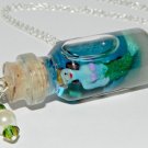 Neverland Waters Mermaid Bottle Necklace