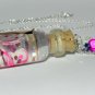 I Want Candy! Lollipops Bottle Necklace