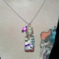 I Want Candy! Lollipops Bottle Necklace