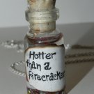 Hotter Than a Firecracker! Bottle Necklace