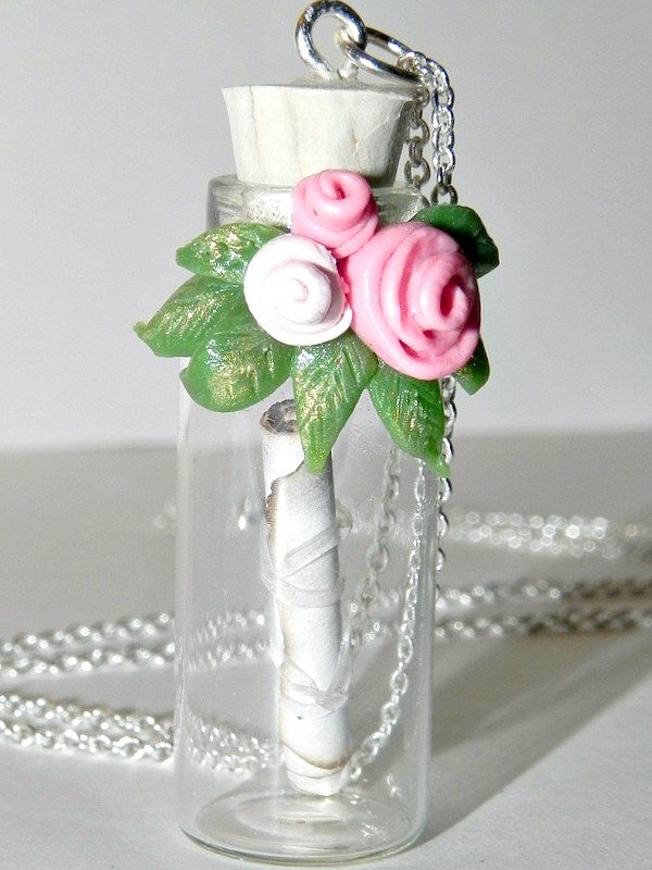 Will You Marry Me? Necklace with Scroll CUSTOMIZABLE!