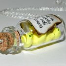 When Life Hands You Lemons, Bottle Necklace
