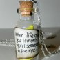 When Life Hands You Lemons, Bottle Necklace