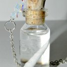 Unicorn Horn with Quote Bottle Necklace
