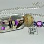 I just want is a hula hoop! Tiny Hula Hoop Dancer Bottle Necklace