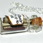 Up to no good! Bottle Necklace